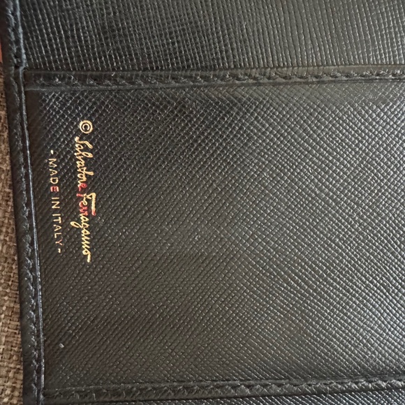 Salvatore Ferragamo Black Leather Wallet - Picture 2 of 8
